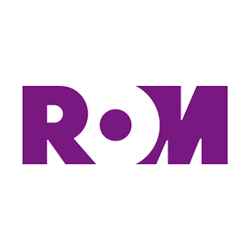 The ROM: The Royal Ontario Museum logo